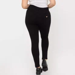 JEANS Housut | Plus!></noscript>Foly Rose stretch-housut musta