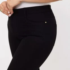 JEANS Housut | Plus!></noscript>Foly Rose stretch-housut musta