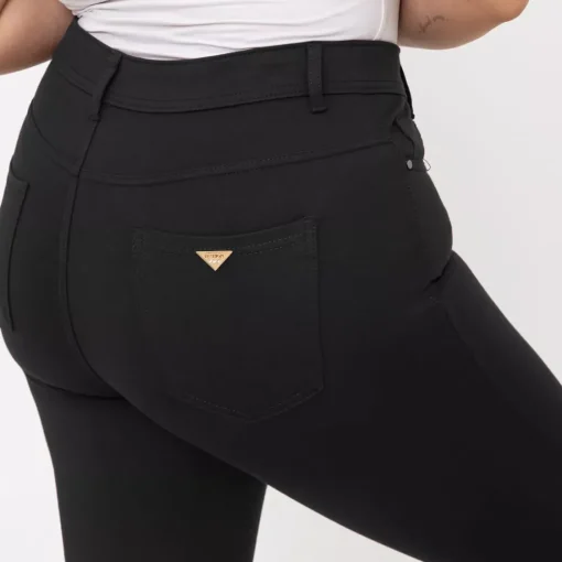 JEANS Housut | Plus!>Foly Rose stretch-housut musta