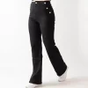 JEANS Farkut>Foly Rose Wide stretchfarkut musta