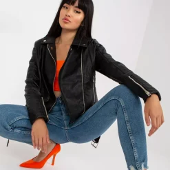 JEANS Takit></noscript>Forget Me Not Daria keinonahkatakki musta