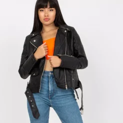 JEANS Takit></noscript>Forget Me Not Daria keinonahkatakki musta