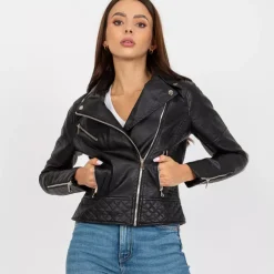 JEANS Takit>Forget Me Not Tara keinonahkatakki musta