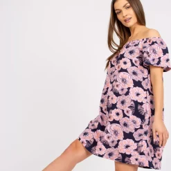 JEANS Minimekot></noscript>Fresh Made Eco Desire roosakukkainen mekko