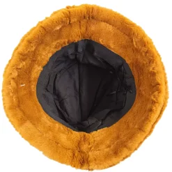 JEANS Talvipäähineet></noscript>Fuzzy bucket hattu musta