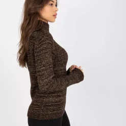JEANS Neuleet></noscript>Genesis kimalleneulepaita t.ruskea