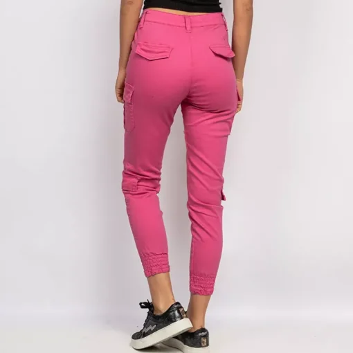 JEANS Housut>Girl Vivi cargohousut pinkki