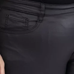JEANS Housut | Plus!></noscript>Girl Vivi Coated housut musta