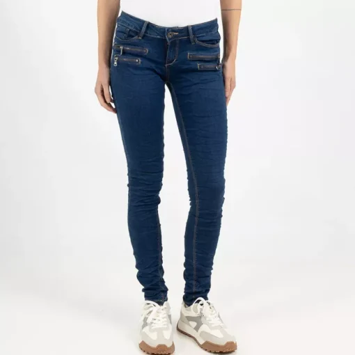 JEANS Farkut>Girl Vivi Distressed farkut tummansininen