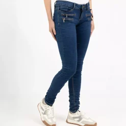 JEANS Farkut>Girl Vivi Distressed farkut tummansininen