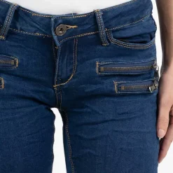 JEANS Farkut></noscript>Girl Vivi Distressed farkut tummansininen