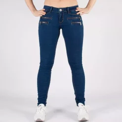 JEANS Farkut></noscript>Girl Vivi Distressed farkut tummansininen