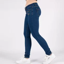 JEANS Farkut></noscript>Girl Vivi Distressed farkut tummansininen