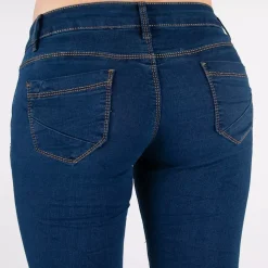 JEANS Farkut></noscript>Girl Vivi Distressed farkut tummansininen
