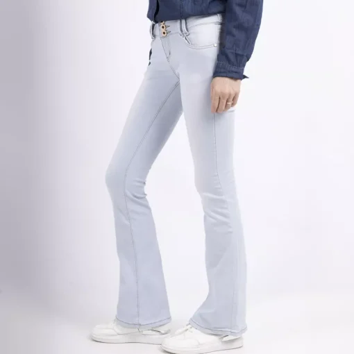 JEANS Farkut>Girl Vivi Flared strechfarkut v.sininen