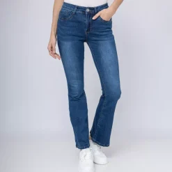 JEANS Farkut>Girl Vivi Flared strechfarkut sininen