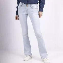 JEANS Farkut>Girl Vivi Flared strechfarkut v.sininen