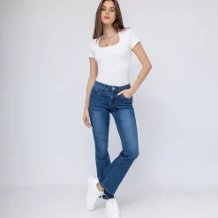 JEANS Farkut></noscript>Girl Vivi Flared strechfarkut sininen