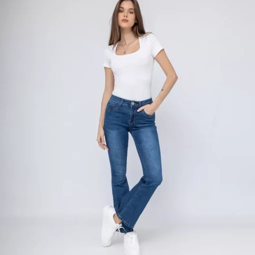 JEANS Farkut>Girl Vivi Flared strechfarkut sininen