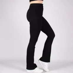JEANS Farkut></noscript>Girl Vivi Flared stretchfarkut musta