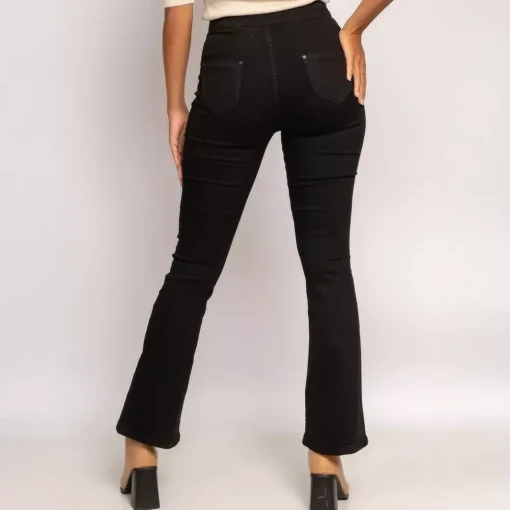 JEANS Farkut>Girl Vivi Flared stretchfarkut musta