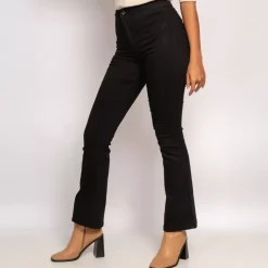 JEANS Farkut></noscript>Girl Vivi Flared stretchfarkut musta
