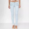 JEANS Farkut>Girl Vivi Low stretchfarkut vaaleansininen