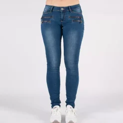 JEANS Farkut>Girl Vivi Low waist stretchfarkut sininen