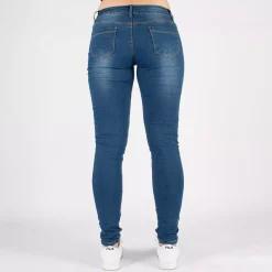 JEANS Farkut></noscript>Girl Vivi Low waist stretchfarkut sininen