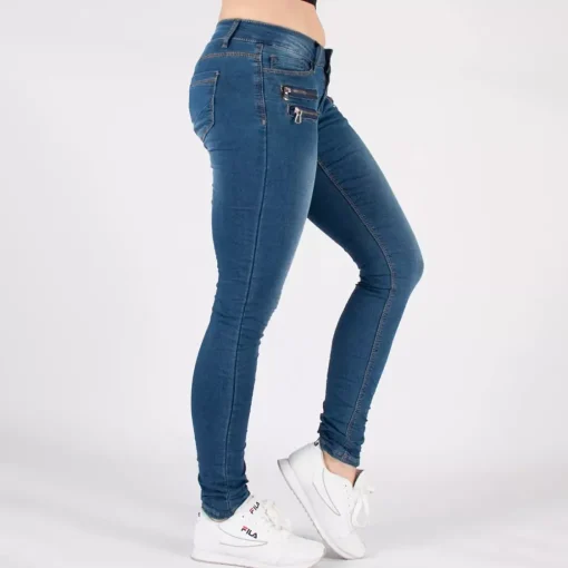 JEANS Farkut>Girl Vivi Low waist stretchfarkut sininen