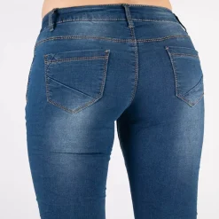 JEANS Farkut></noscript>Girl Vivi Low waist stretchfarkut sininen