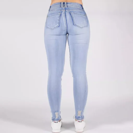JEANS Farkut>Girl Vivi push up stretchfarkut vaaleansininen