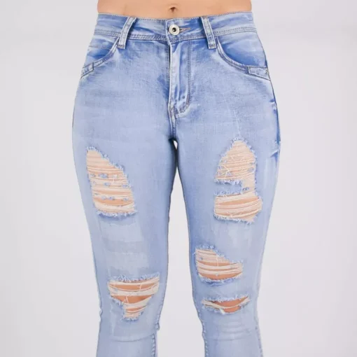 JEANS Farkut>Girl Vivi push up stretchfarkut vaaleansininen