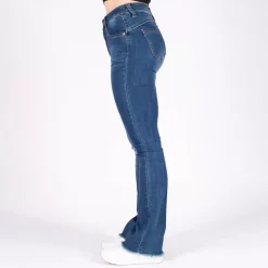JEANS Farkut>Girl Vivi Ripped Flared stretchfarkut sininen