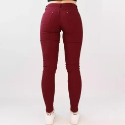JEANS Farkut></noscript>Girl Vivi stretchfarkut burgundi
