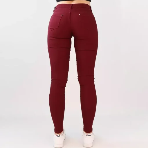 JEANS Farkut>Girl Vivi stretchfarkut burgundi