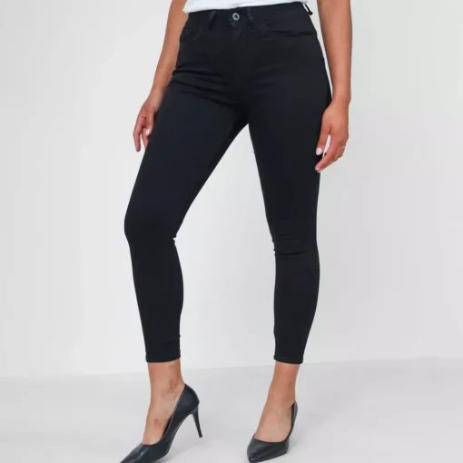 JEANS Farkut>Girl Vivi stretchfarkut musta