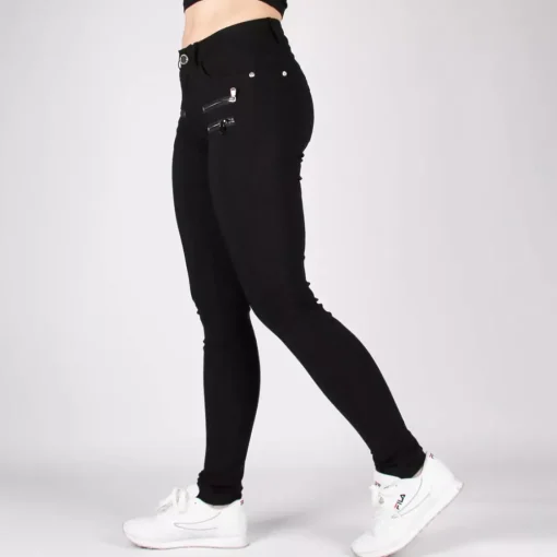 JEANS Farkut>Girl Vivi stretchfarkut musta
