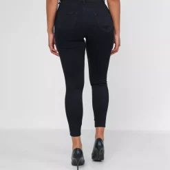 JEANS Farkut></noscript>Girl Vivi stretchfarkut musta