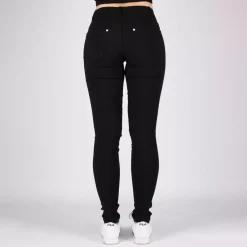 JEANS Farkut></noscript>Girl Vivi stretchfarkut musta