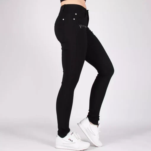 JEANS Farkut>Girl Vivi stretchfarkut musta