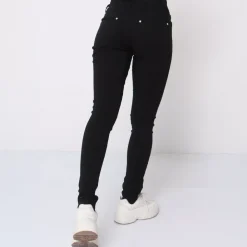 JEANS Farkut></noscript>Girl Vivi stretchfarkut musta