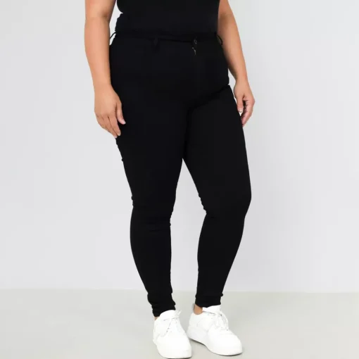 JEANS Housut | Plus!>Girl Vivi stretch-housut musta