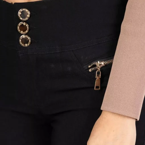JEANS Housut | Plus!>Girl Vivi stretch-housut musta