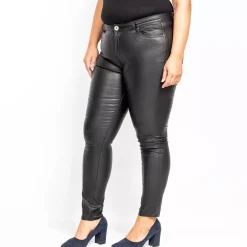 JEANS Housut | Plus!></noscript>Goodies Coated housut musta