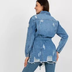JEANS Takit></noscript>G-Smack Hazel farkkutakki vyöllä sininen