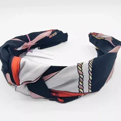 JEANS Hiustarvikkeet>Hiuspanta satiini/kuvioitu musta