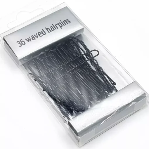 JEANS Hiustarvikkeet>Hiuspinni hengetön musta 4.5 cm 36 kpl