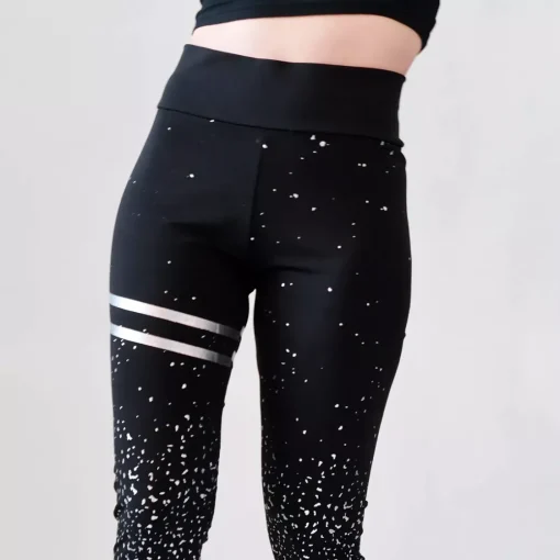 JEANS Leggingsit>Holala Venda leggingsit musta-hopea