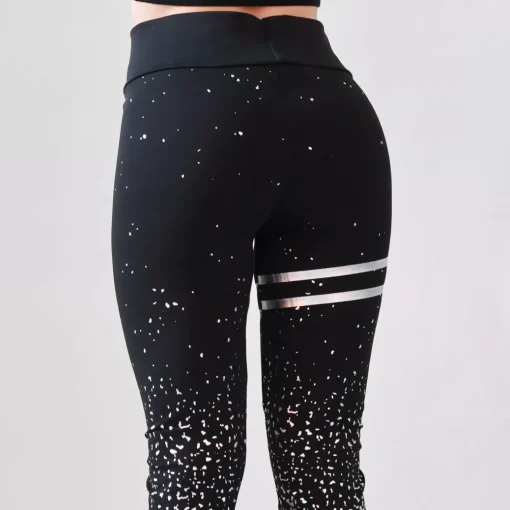 JEANS Leggingsit>Holala Venda leggingsit musta-hopea